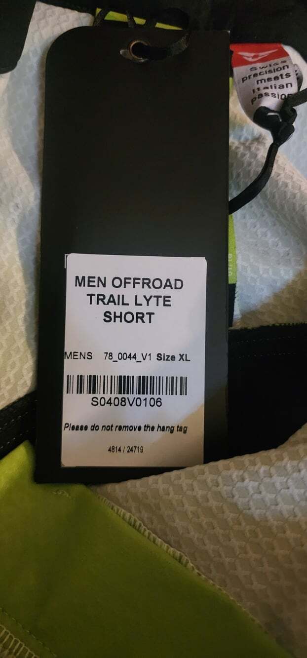 NEW Cuore Switzerland Men's Offroad Trail Lyte Shorts Mountain Bike XL L300 NWT - Picture 4 of 5